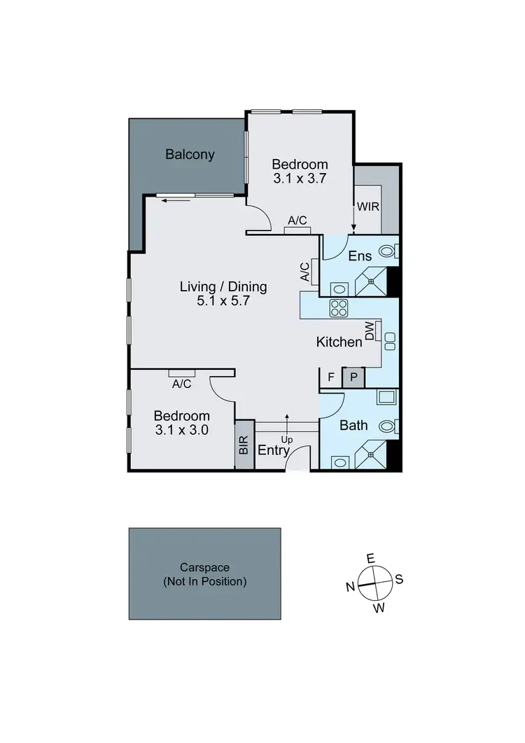 Floorplan of Homely apartment listing, 7/794 Warrigal Road, Malvern East VIC 3145