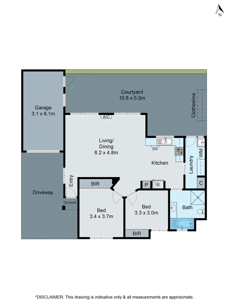 Floorplan of Homely unit listing, 3/15-17 Springs Road, Clayton South VIC 3169