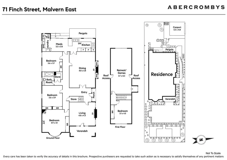 Floorplan of Homely house listing, 71 Finch Street, Malvern East VIC 3145