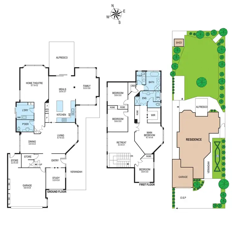Floorplan of Homely house listing, 21 Barrani Street, Bentleigh East VIC 3165