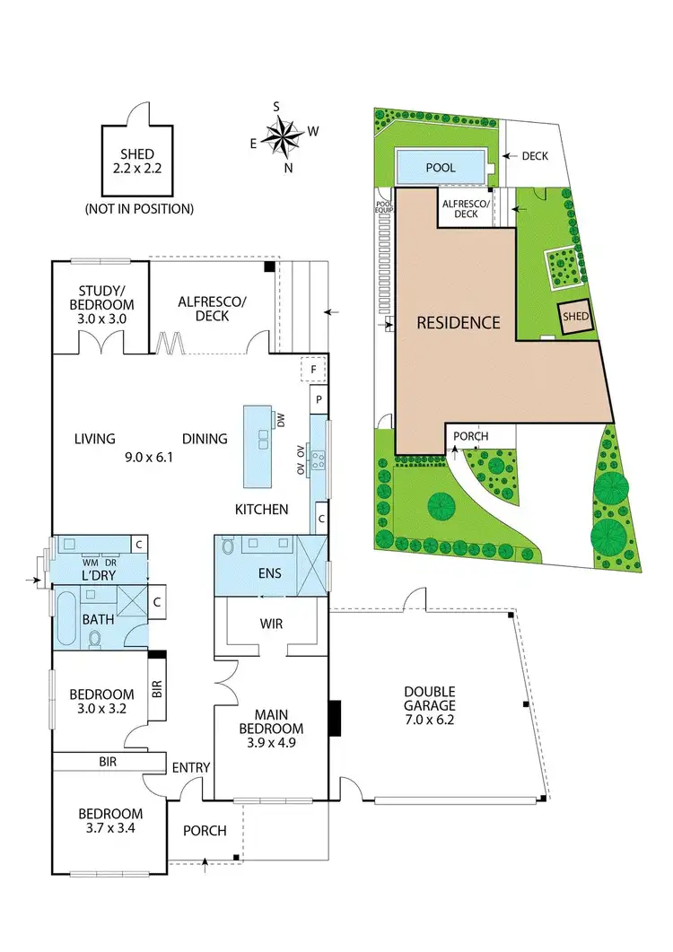 Floorplan of Homely house listing, 7 Stanley Street, Ivanhoe VIC 3079