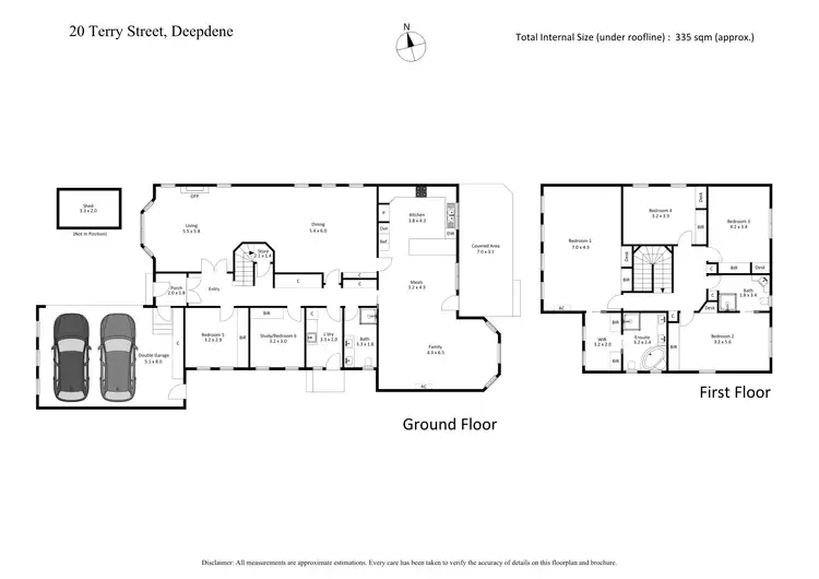 Floorplan of Homely house listing, 20 Terry Street, Deepdene VIC 3103