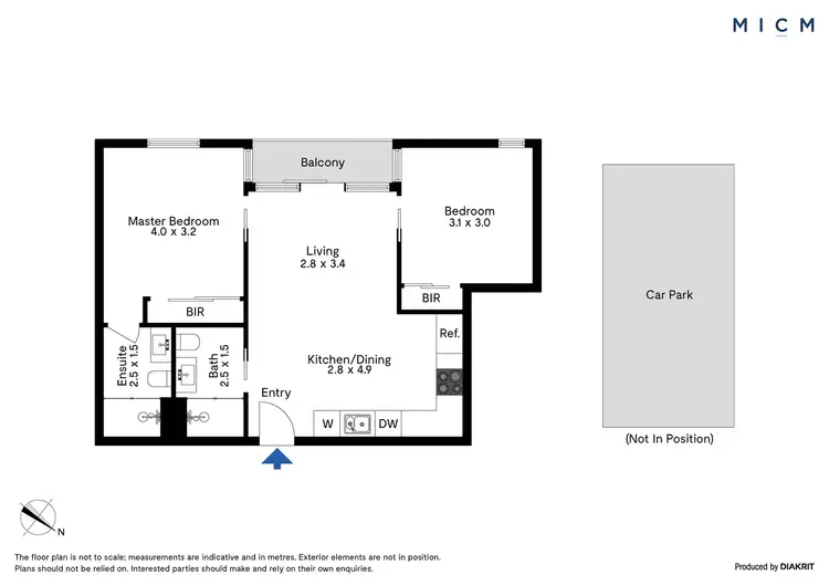 Floorplan of Homely apartment listing, 4313/601 Little Lonsdale Street, Melbourne VIC 3000