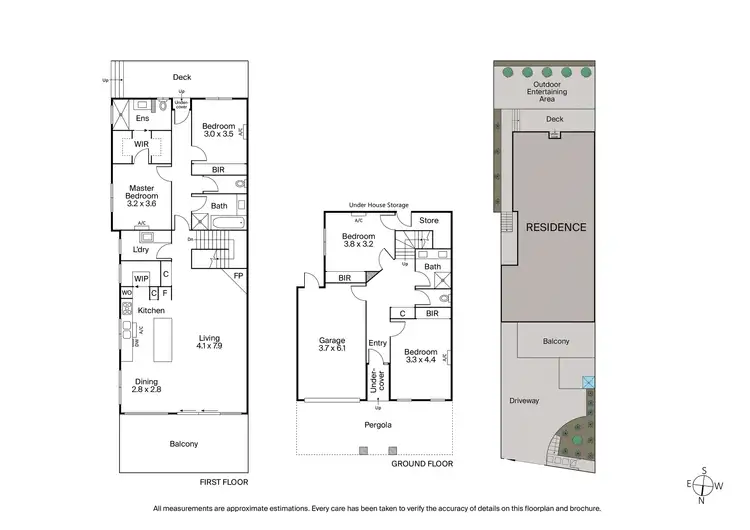 Floorplan of Homely house listing, 70B Orton Street, Ocean Grove VIC 3226