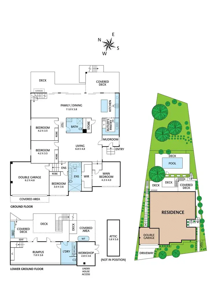 Floorplan of Homely house listing, 101 Glen Park Road, Eltham North VIC 3095