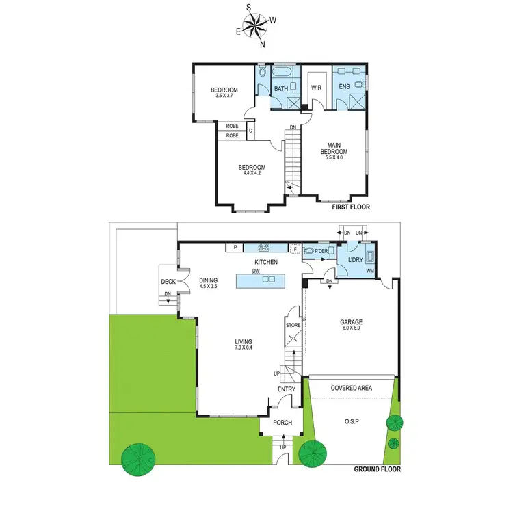Floorplan of Homely house listing, 2 Preston Street, Mckinnon VIC 3204