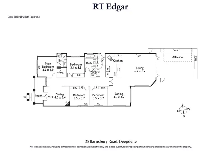 Floorplan of Homely house listing, 35 Barnsbury Road, Deepdene VIC 3103