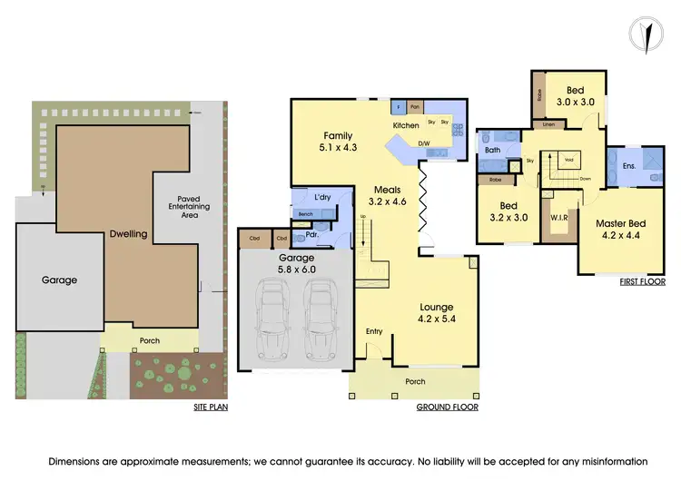 Floorplan of Homely townhouse listing, 2A Turnstone Street, Doncaster East VIC 3109