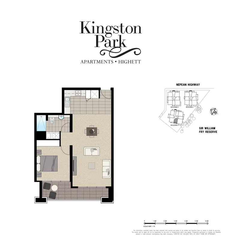 Floorplan of Homely apartment listing, 401/3 Remington Drive, Highett VIC 3190