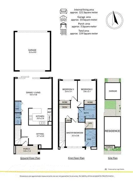 Floorplan of Homely house listing, 35 Mornington Avenue, Tarneit VIC 3029