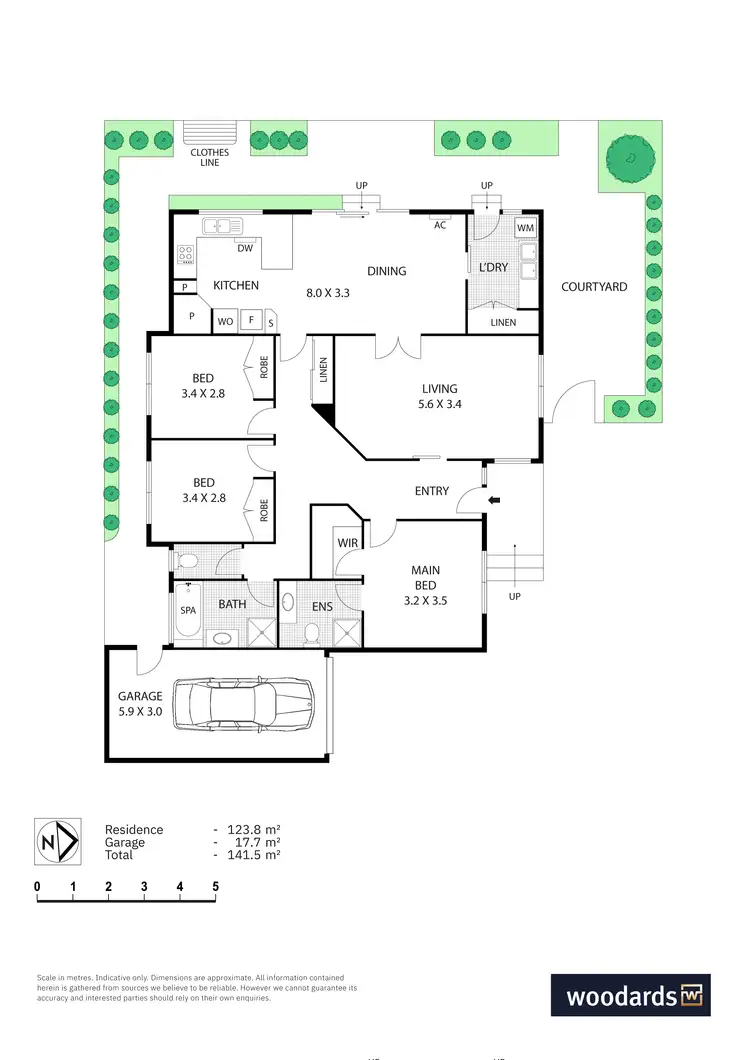 Floorplan of Homely unit listing, 2/43 Gilmour Road, Bentleigh VIC 3204