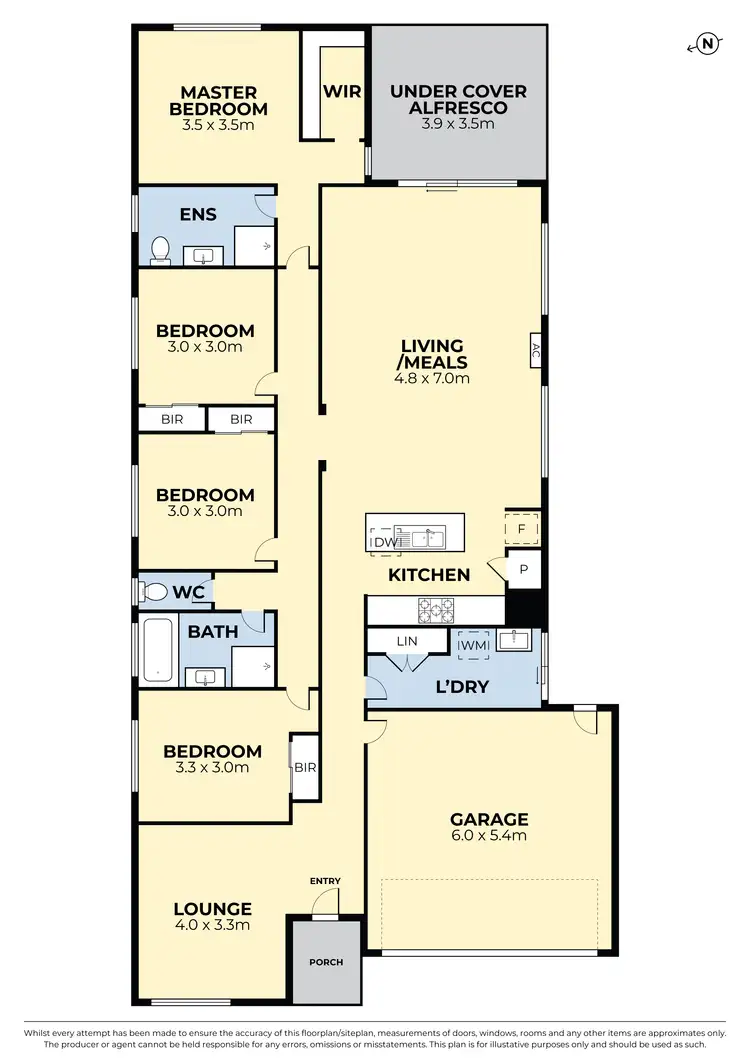 Floorplan of Homely house listing, 10 Jessen Way, Wyndham Vale VIC 3024