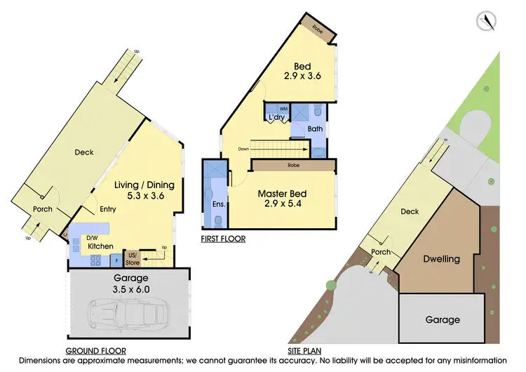 Floorplan of Homely townhouse listing, 8/63 O'Connor Street, Reservoir VIC 3073