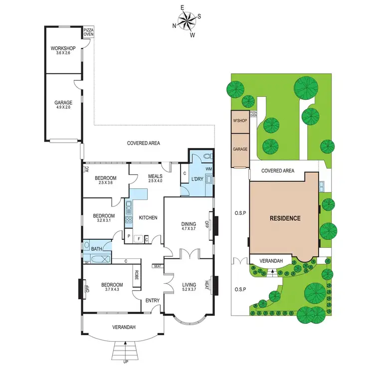Floorplan of Homely house listing, 8 Godfrey Street, Bentleigh VIC 3204