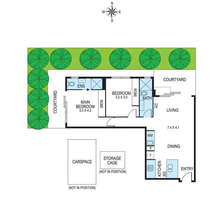 Floorplan of Homely apartment listing, 7/27 Jasper Road, Bentleigh VIC 3204
