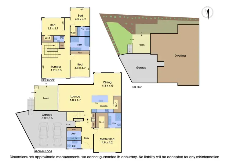 Floorplan of Homely townhouse listing, 2/34 Eucalypt Avenue, Templestowe Lower VIC 3107