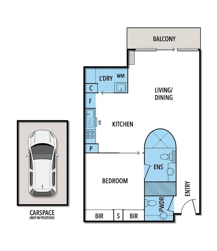 Floorplan of Homely apartment listing, 7 Riverside Quay, Southbank VIC 3006