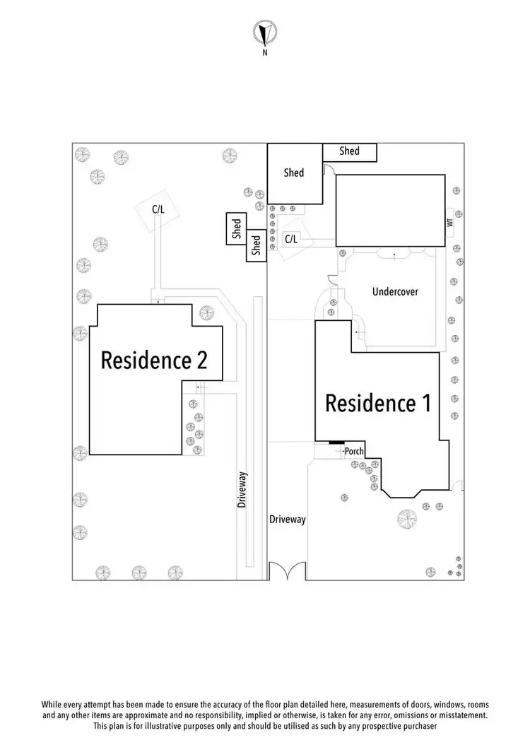 Floorplan of Homely house listing, 181 & 183 Southern Road, Heidelberg West VIC 3081