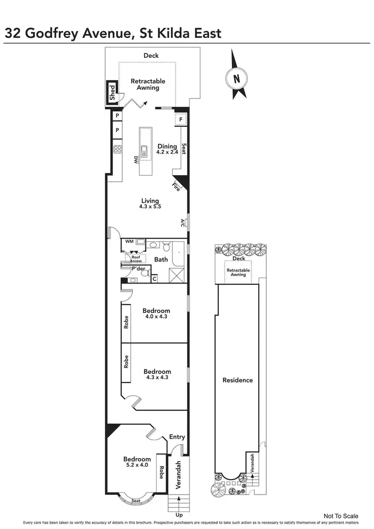 Floorplan of Homely house listing, 32 Godfrey Avenue, St Kilda East VIC 3183
