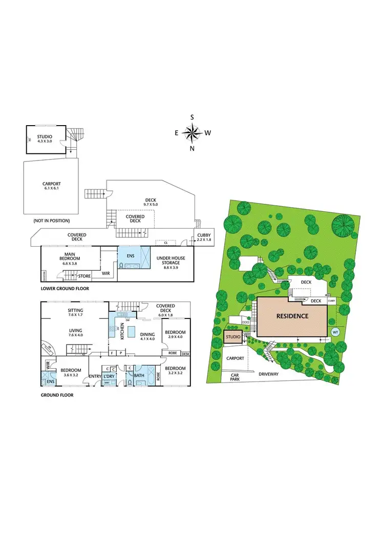 Floorplan of Homely house listing, 18 Somers Road, North Warrandyte VIC 3113