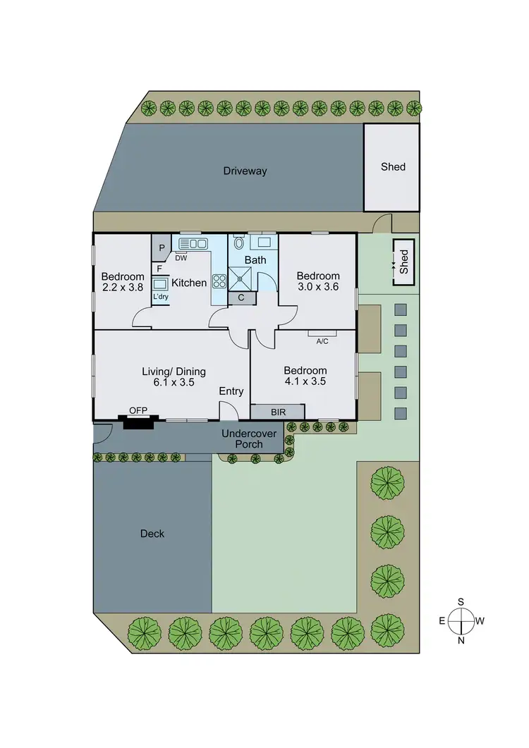 Floorplan of Homely house listing, 1/4 Lancaster Street, Ashburton VIC 3147
