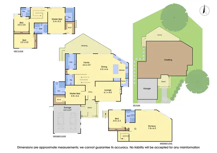 Floorplan of Homely house listing, 5 Linford Close, Donvale VIC 3111