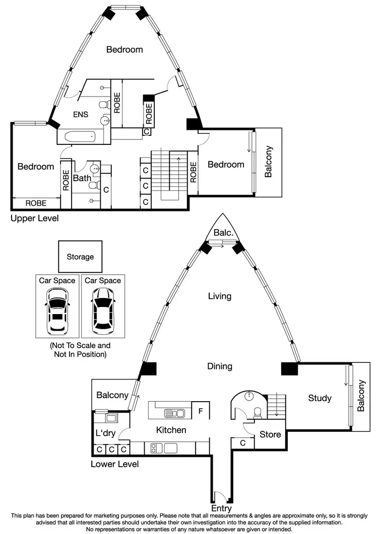 Floorplan of Homely apartment listing, 263/299 Queen Street, Melbourne VIC 3000