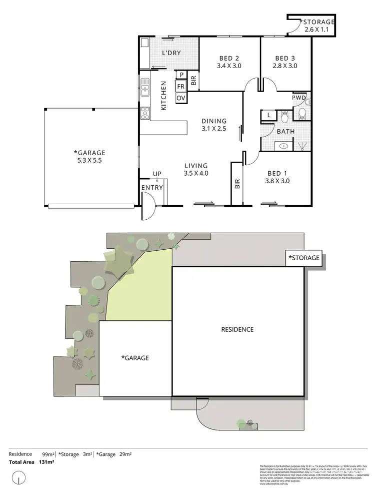 Floorplan of Homely villa listing, 1/81 Mary St, Como WA 6152