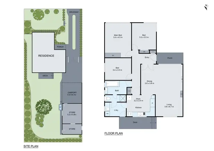 Floorplan of Homely house listing, 45 Edmonds Avenue, Ashwood VIC 3147