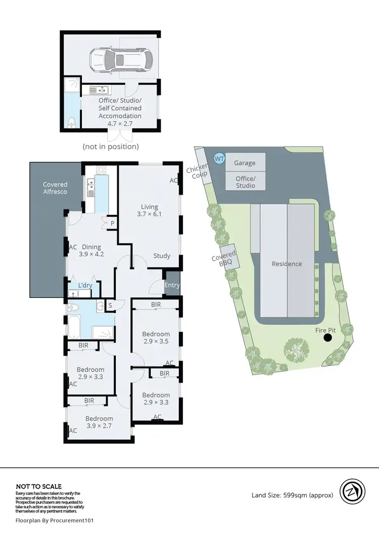 Floorplan of Homely house listing, 1 Vampire Court, Hastings VIC 3915