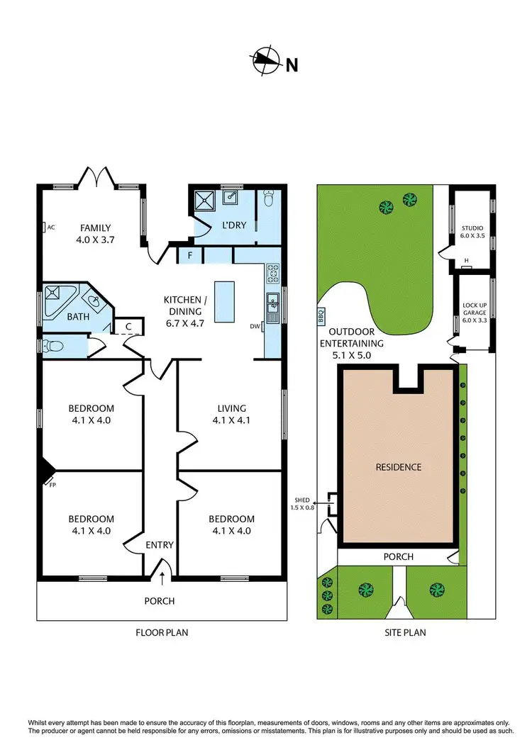 Floorplan of Homely house listing, 11 Maclean Street, Williamstown VIC 3016