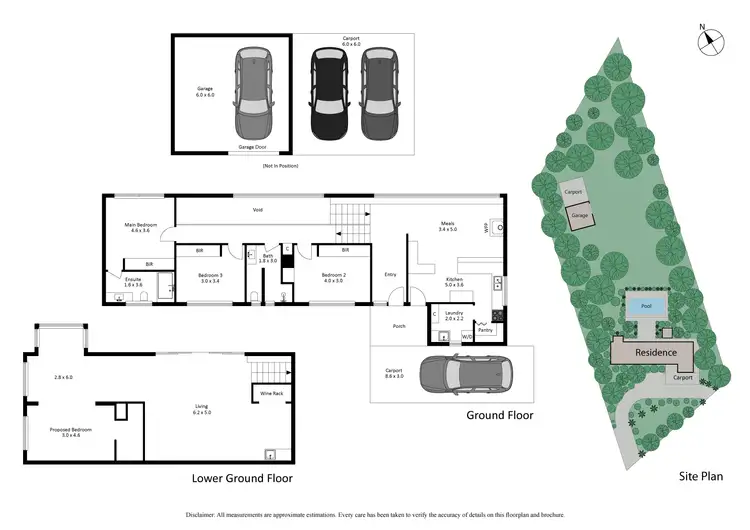 Floorplan of Homely house listing, 5 Two Bays Road, Mount Eliza VIC 3930