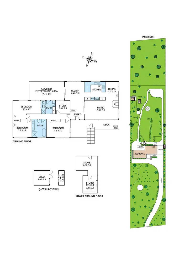 Floorplan of Homely house listing, 67 Bradleys Lane, North Warrandyte VIC 3113