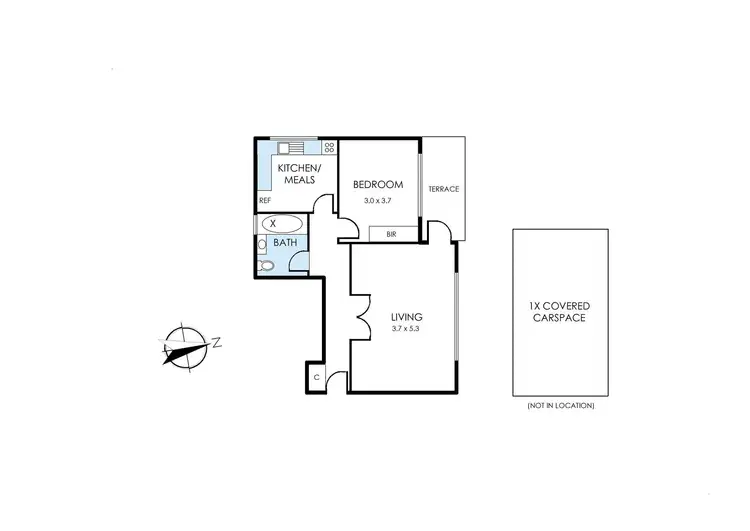 Floorplan of Homely apartment listing, 4/9-11 Arthur Street, Sandringham VIC 3191
