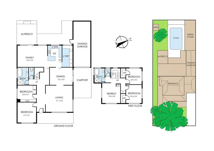 Floorplan of Homely house listing, 3 Craigmore Avenue, Mentone VIC 3194