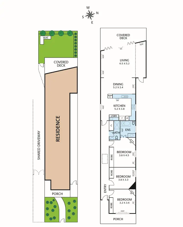 Floorplan of Homely house listing, 150 Gillies Street, Fairfield VIC 3078