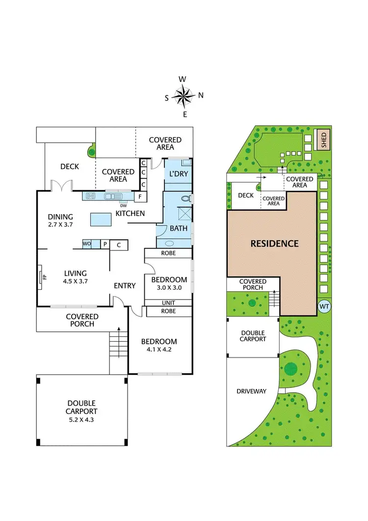 Floorplan of Homely house listing, 1/191 Mountain View Parade, Rosanna VIC 3084