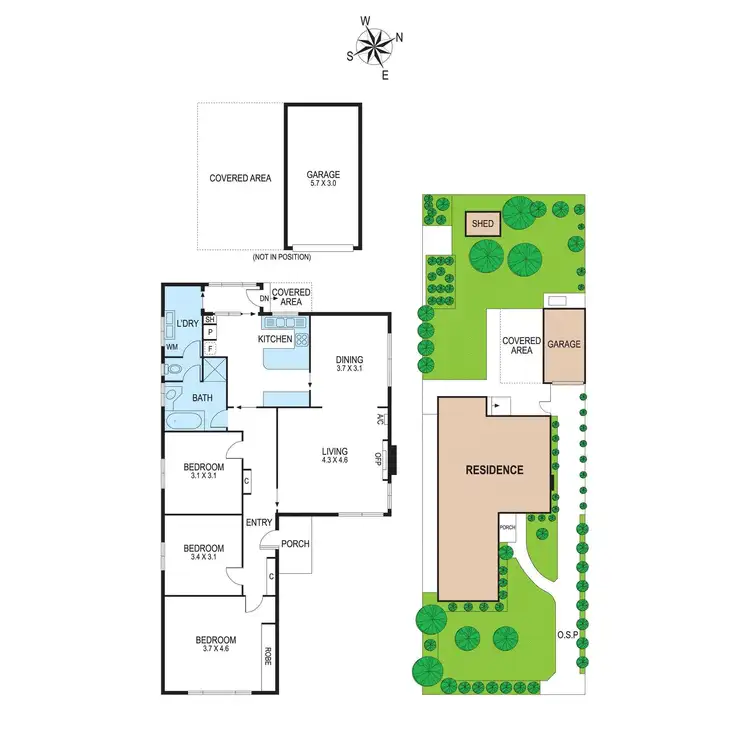 Floorplan of Homely house listing, 20 Wilmoth Avenue, Carnegie VIC 3163