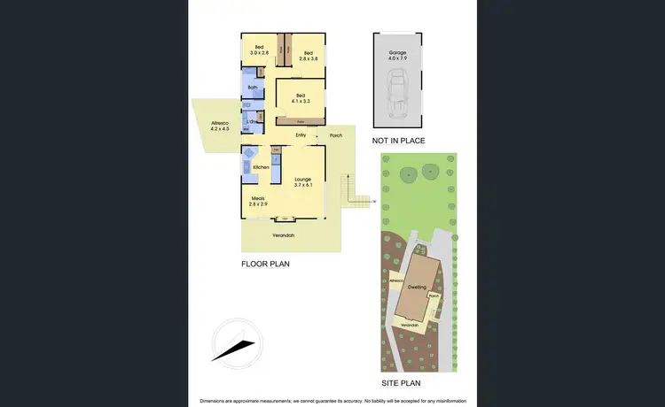 Floorplan of Homely house listing, 10 Lorraine Drive, Briar Hill VIC 3088