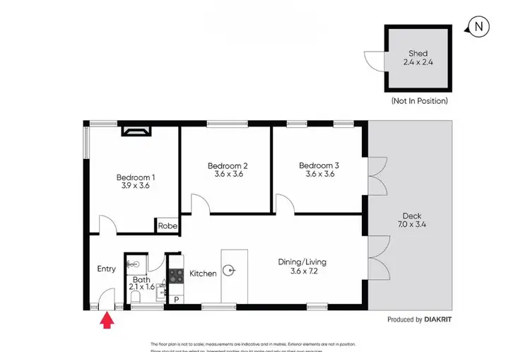 Floorplan of Homely house listing, 1/9 Monmouth Street, Newport VIC 3015