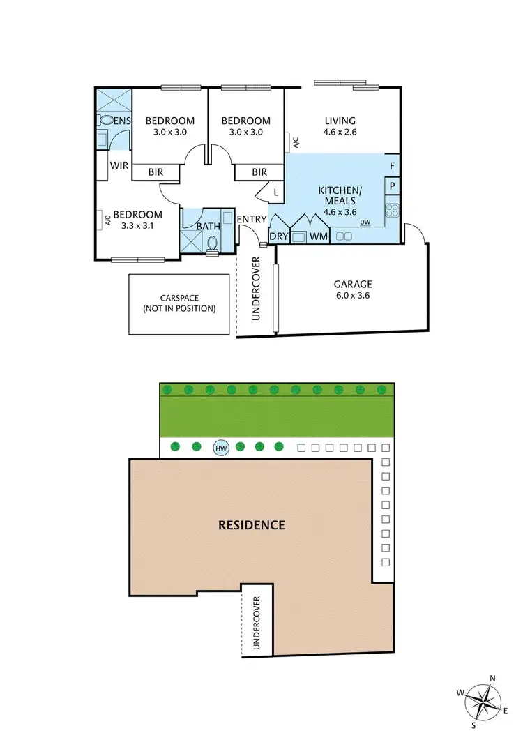 Floorplan of Homely unit listing, 4/68 Florence Street, Williamstown North VIC 3016