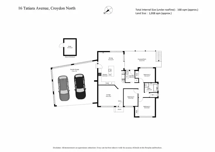 Floorplan of Homely house listing, 16 Tatiara Avenue, Croydon North VIC 3136