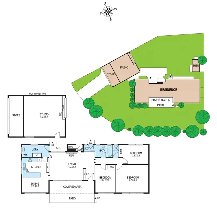 Floorplan of Homely house listing, 40 Northam Road, Bentleigh East VIC 3165