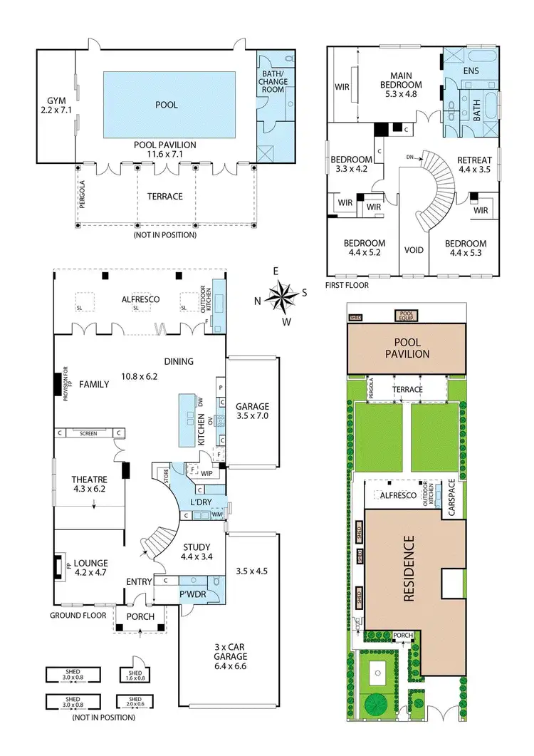 Floorplan of Homely house listing, 8 Belmont Road, Ivanhoe VIC 3079