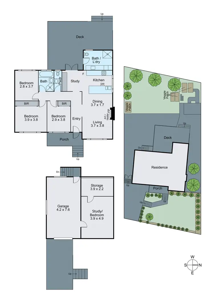 Floorplan of Homely house listing, 3 Ventnor Street, Chadstone VIC 3148