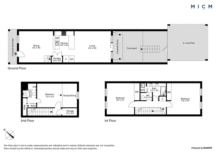 Floorplan of Homely apartment listing, 242 Wiltshire Drive, Kew VIC 3101