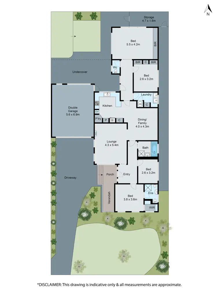 Floorplan of Homely house listing, 14 Meppel Drive, Clayton South VIC 3169