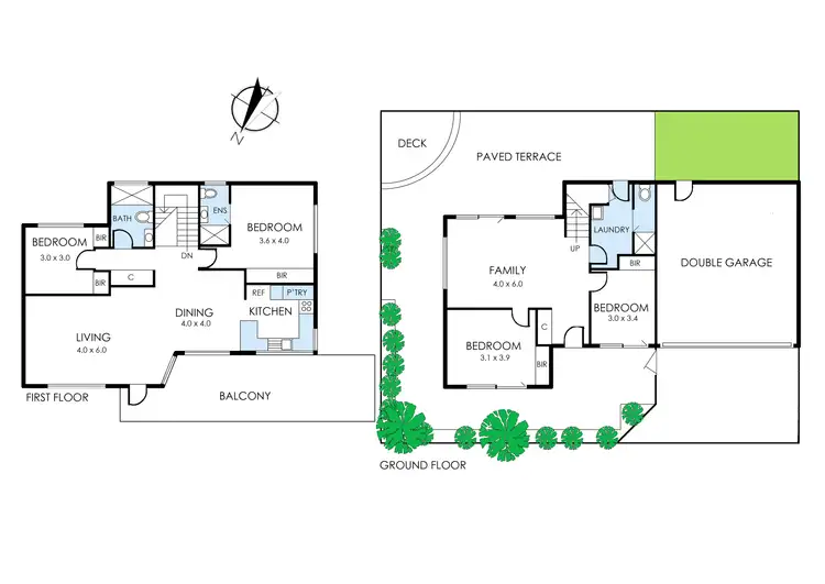 Floorplan of Homely house listing, 2B Natal Avenue, Edithvale VIC 3196