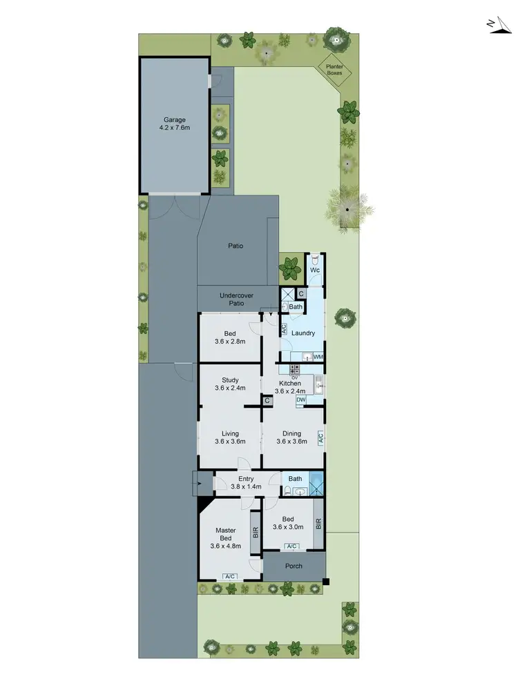 Floorplan of Homely house listing, 33 William Street, Oakleigh VIC 3166