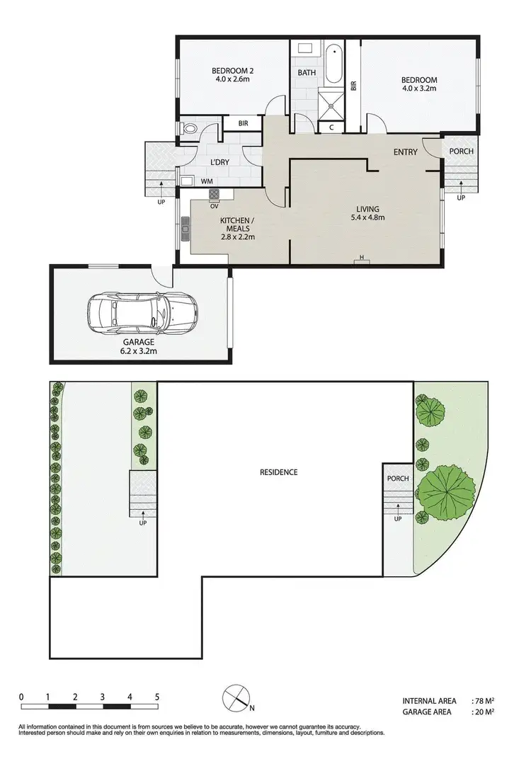 Floorplan of Homely unit listing, 3/4 Starcross Avenue, Croydon VIC 3136
